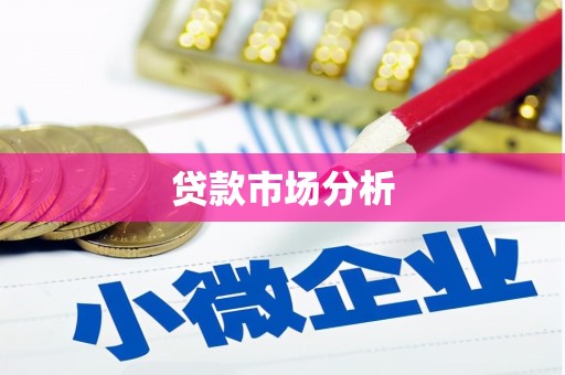雾台贷款市场分析