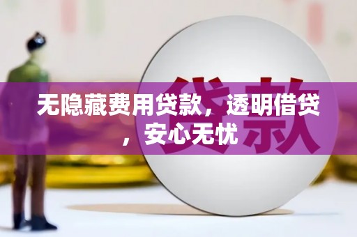 雾台无隐藏费用贷款，透明借贷，安心无忧