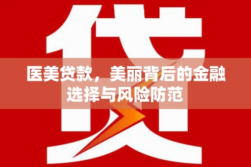 雾台医美贷款，美丽背后的金融选择与风险防范