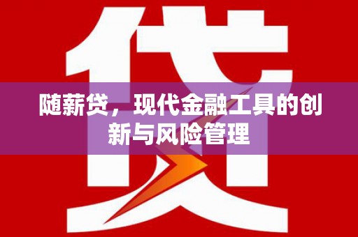 雾台随薪贷，现代金融工具的创新与风险管理