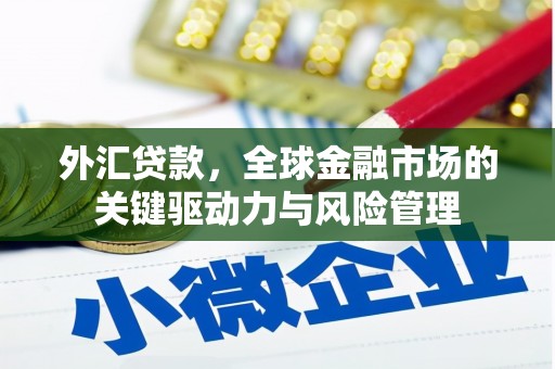 雾台外汇贷款，全球金融市场的关键驱动力与风险管理