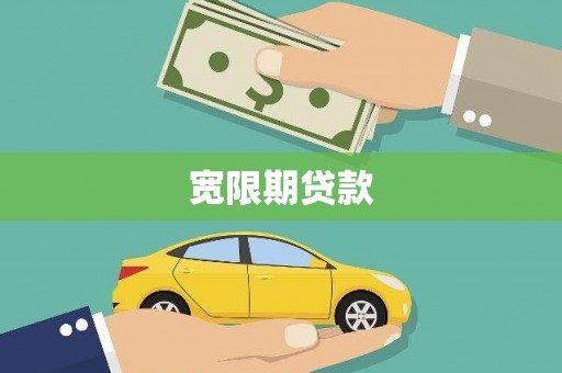 雾台宽限期贷款