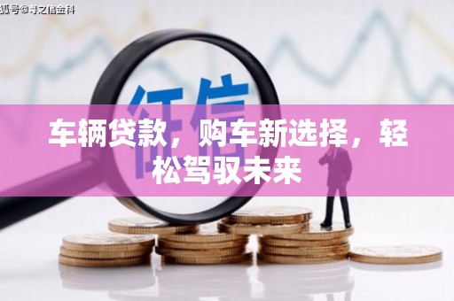 雾台车辆贷款，购车新选择，轻松驾驭未来