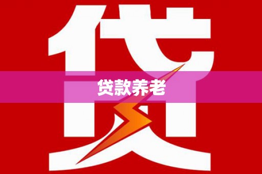 雾台贷款养老