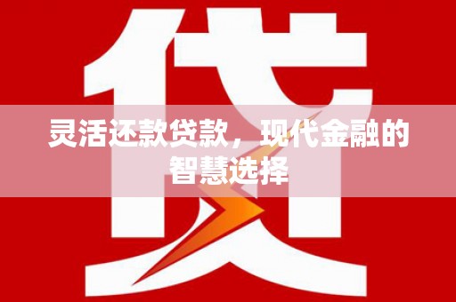 雾台灵活还款贷款，现代金融的智慧选择