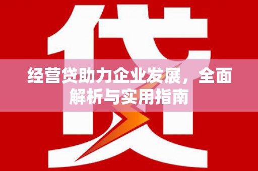 雾台经营贷助力企业发展，全面解析与实用指南