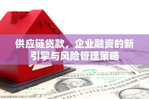 雾台供应链贷款，企业融资的新引擎与风险管理策略