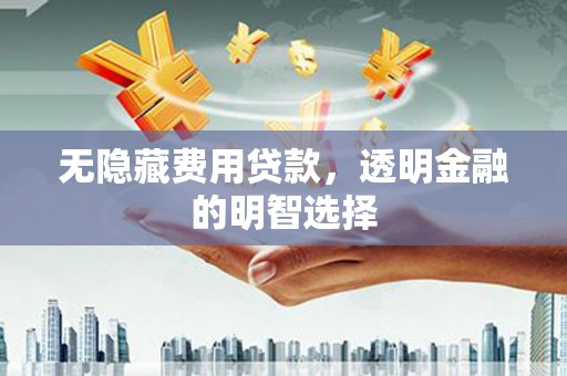 雾台无隐藏费用贷款，透明金融的明智选择