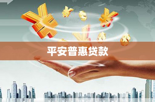 雾台平安普惠贷款