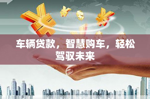雾台车辆贷款，智慧购车，轻松驾驭未来