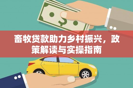 雾台畜牧贷款助力乡村振兴，政策解读与实操指南