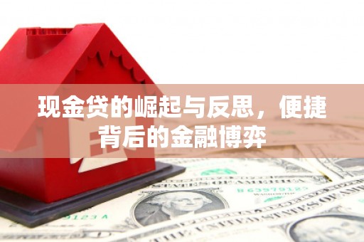 雾台现金贷的崛起与反思，便捷背后的金融博弈