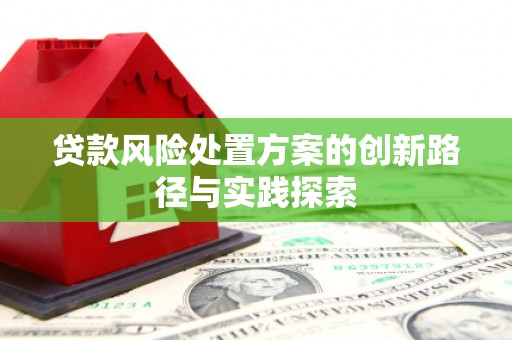 雾台贷款风险处置方案的创新路径与实践探索